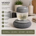 VEXEO® Scrub Pro | Soap Dispensing Palm Brush