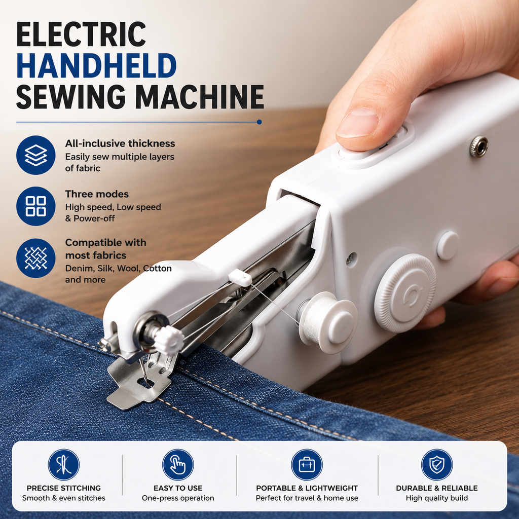 SewNest™ Handheld Sewing Machine