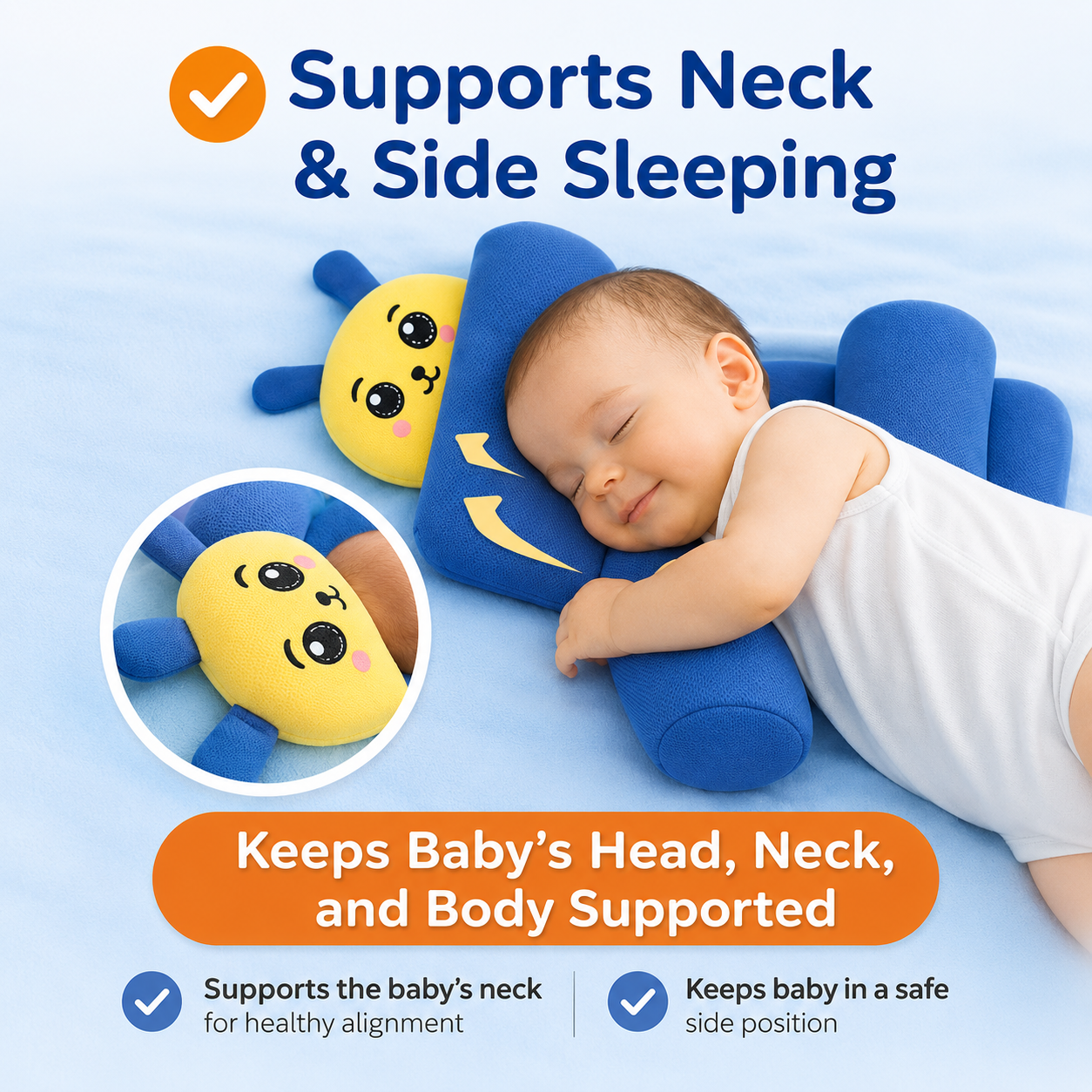 BabyNest™ Head Support Pillow