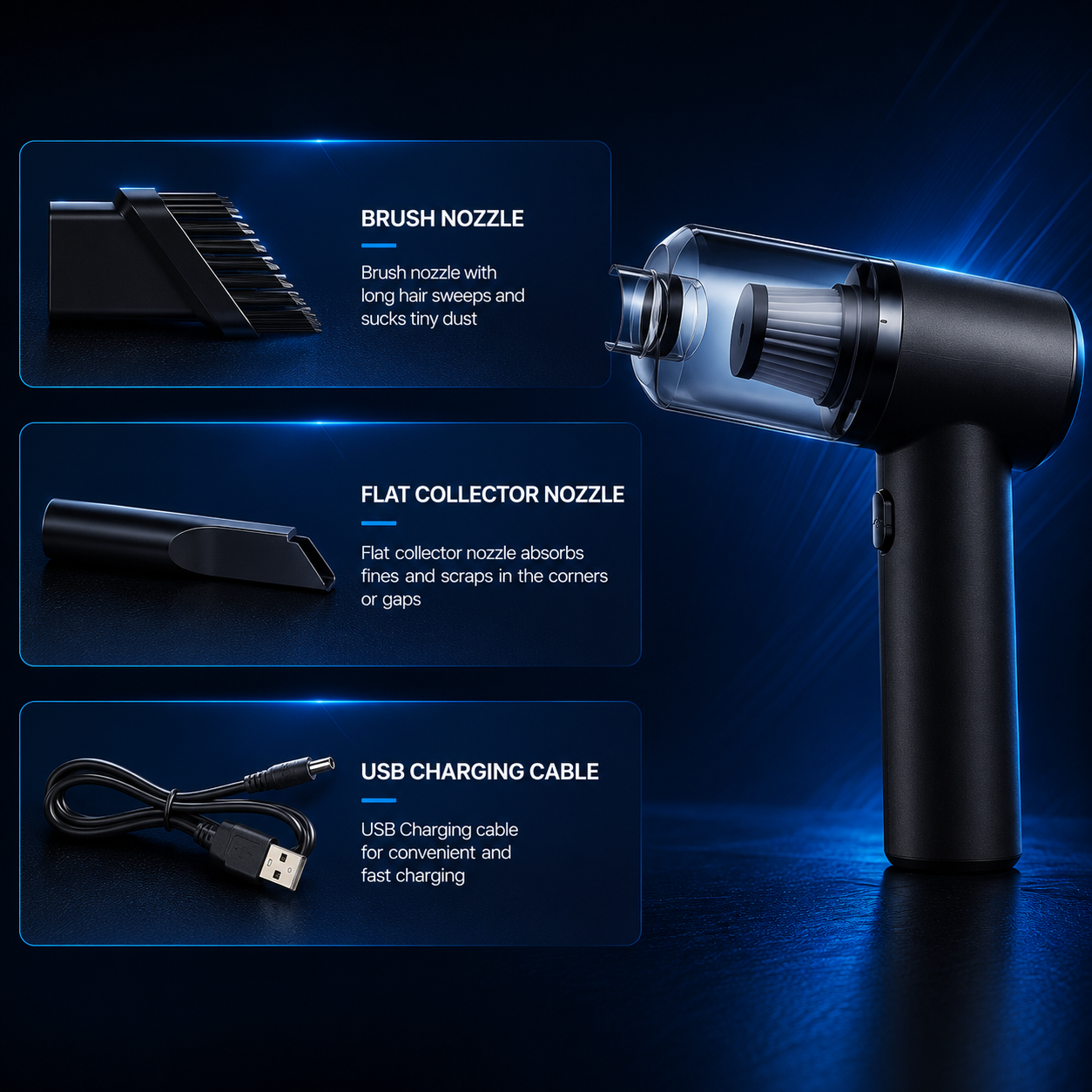 AEROVIQ® Core One | Premium Wireless Vacuum & Air Duster
